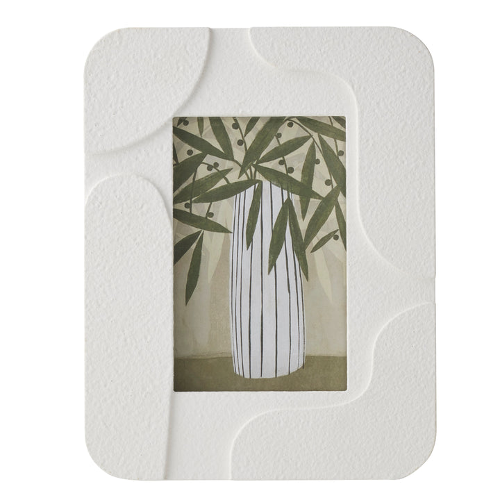 Willow &amp; Silk Abstract Wave 4x6 Photo Frame  18*2*23