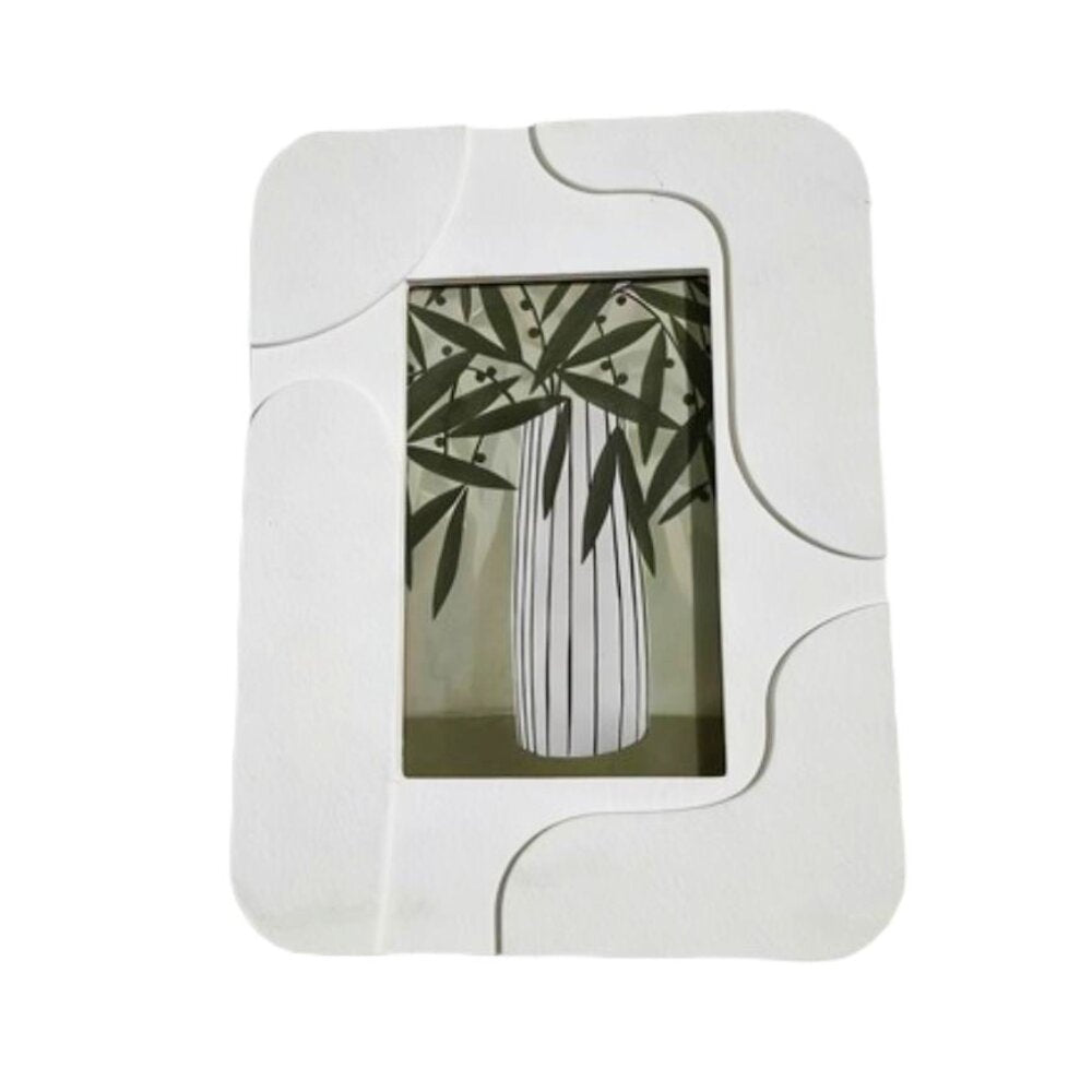 Willow &amp; Silk Abstract Wave 4x6 Photo Frame  18*2*23