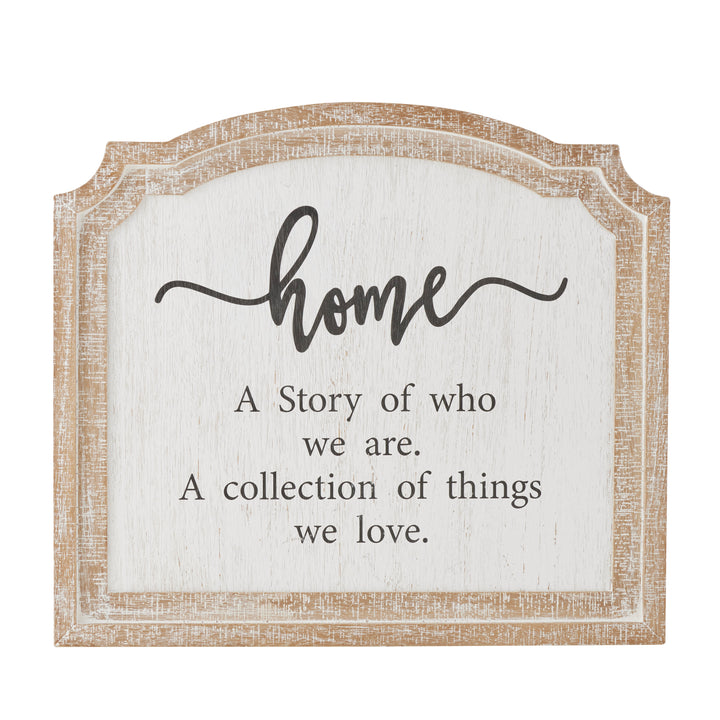 Willow &amp; Silk Wooden Home Wall Art 51*2*45