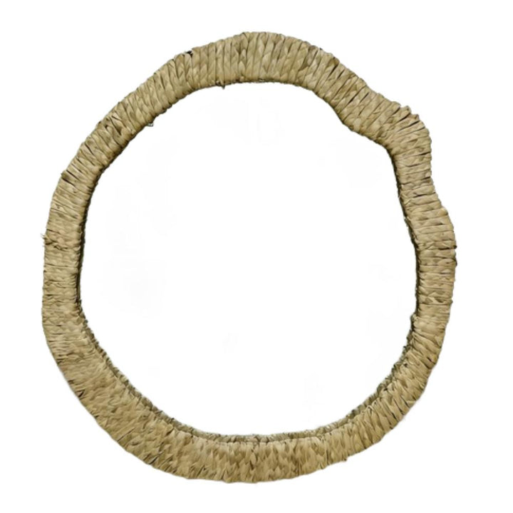 Willow &amp; Silk 70cm Abstract Woven Mirror 70*3.5*70