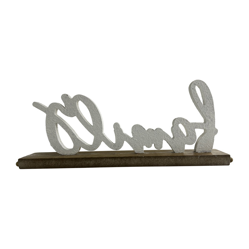 Willow &amp; Silk Wood/Metal 31cm &