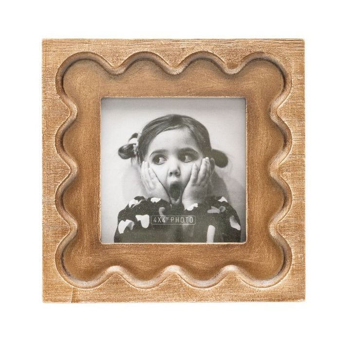 Willow &amp; Silk Photo Frame Designer 15.5x22.2x15.5cm Natural