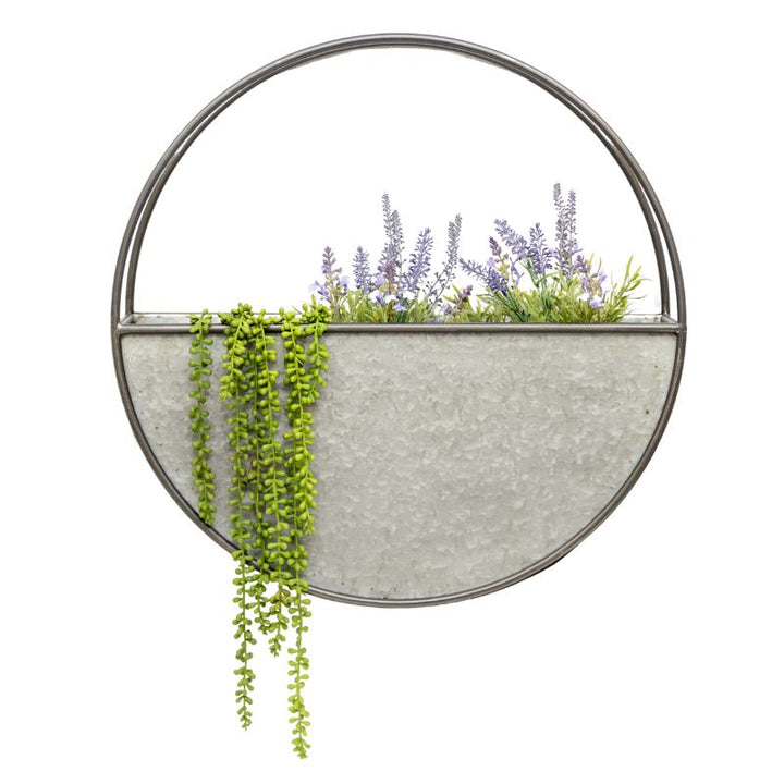 Willow &amp; Silk 60cm Floating Elemental Wall Planter 60x14cm