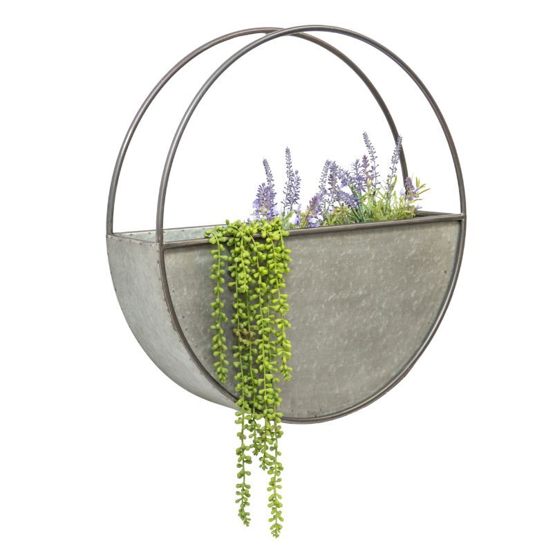 Willow &amp; Silk 60cm Floating Elemental Wall Planter 60x14cm