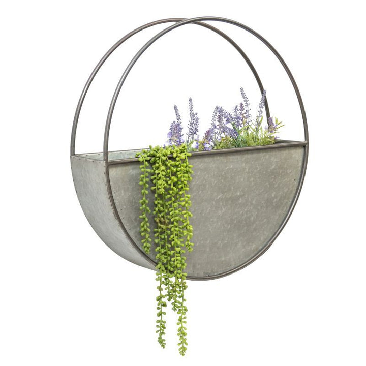 Willow &amp; Silk 60cm Floating Elemental Wall Planter 60x14cm