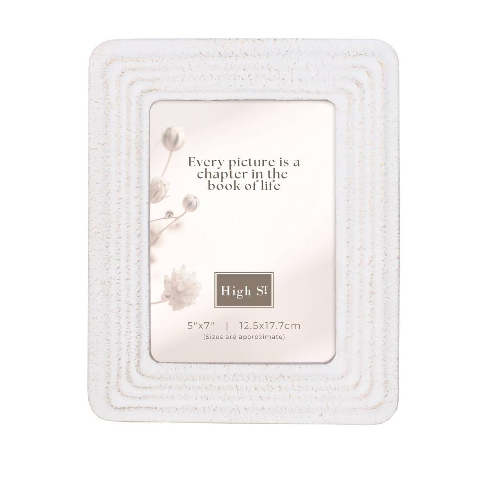 Willow &amp; Silk Willow Distressed 5x7 Photoframe 19x1.5x24cm