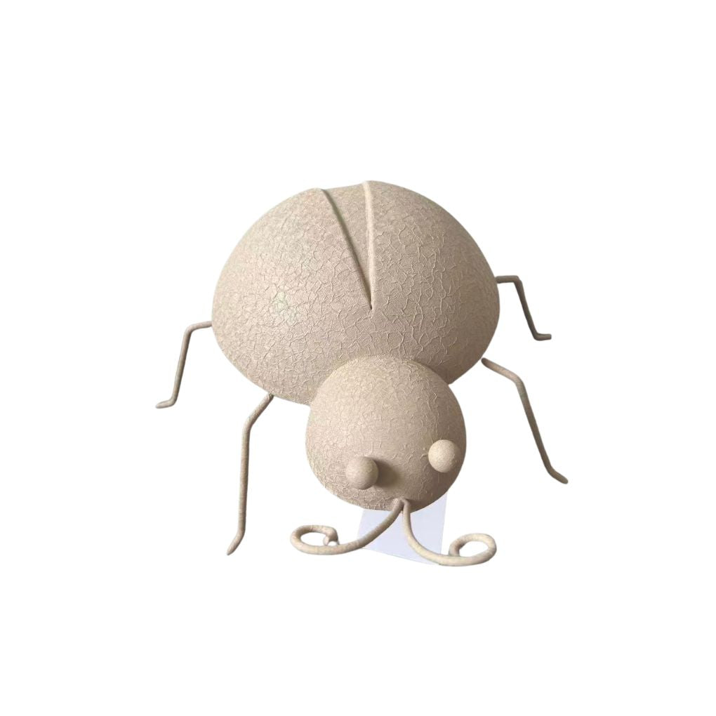 Willow &amp; Silk Taupe Ladybug Large 25.5x12.5