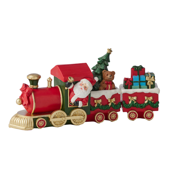 Willow &amp; Silk Santa Train Décor - 34.00*10.80*15.20