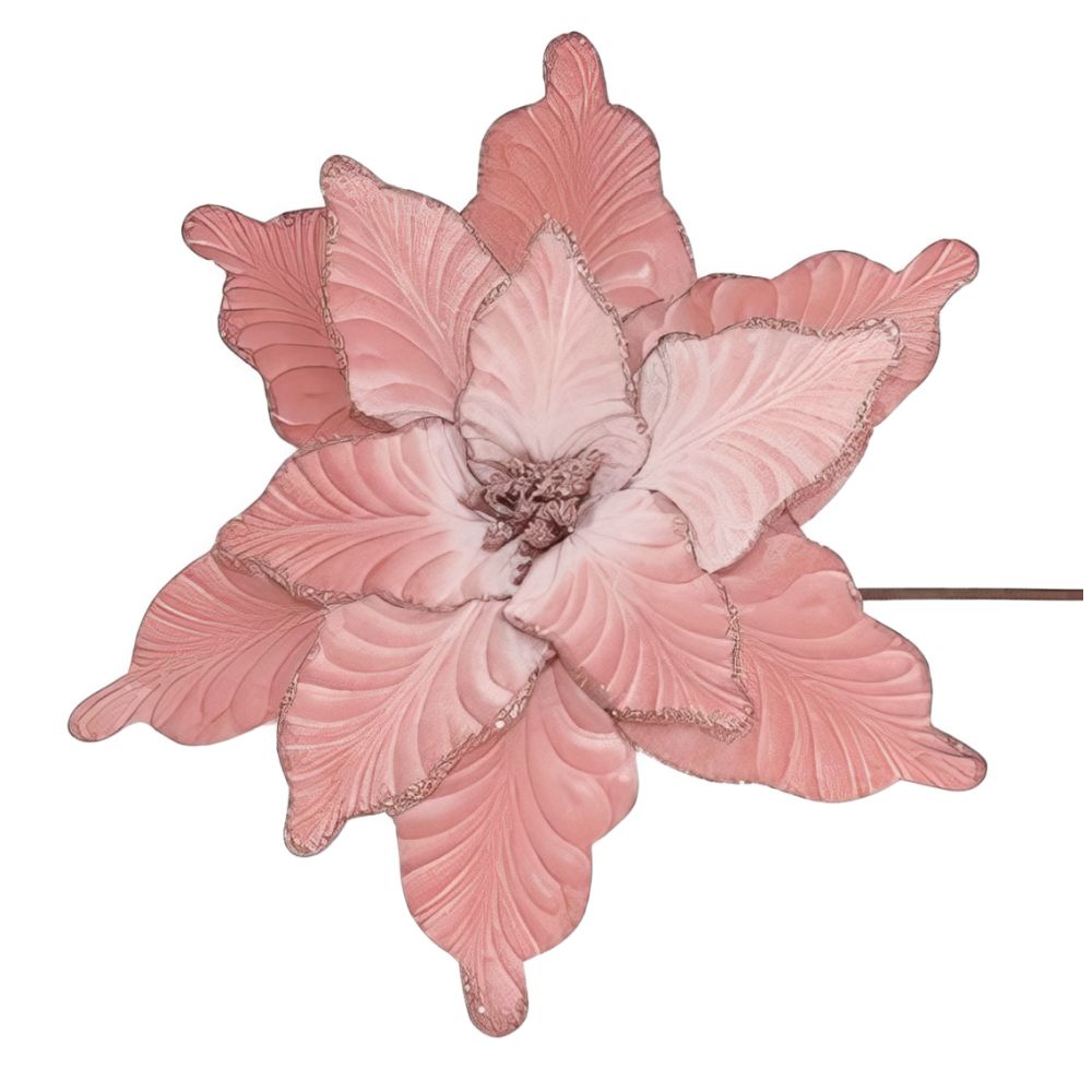 Willow &amp; Silk Michelle Pink on Pink Xmas Flower