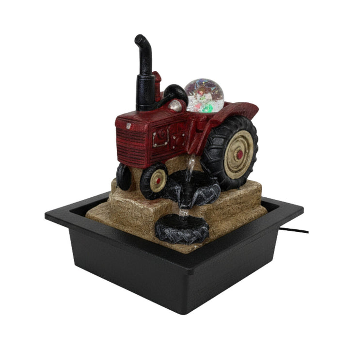 Willow &amp; Silk Water Feature Fountain Tractor Day 23x18x28cm