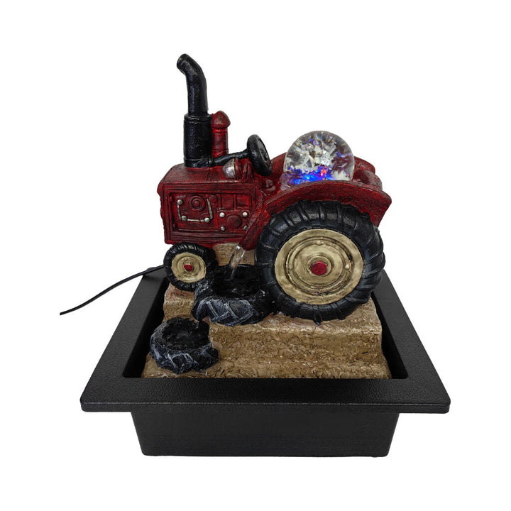 Willow &amp; Silk Water Feature Fountain Tractor Day 23x18x28cm