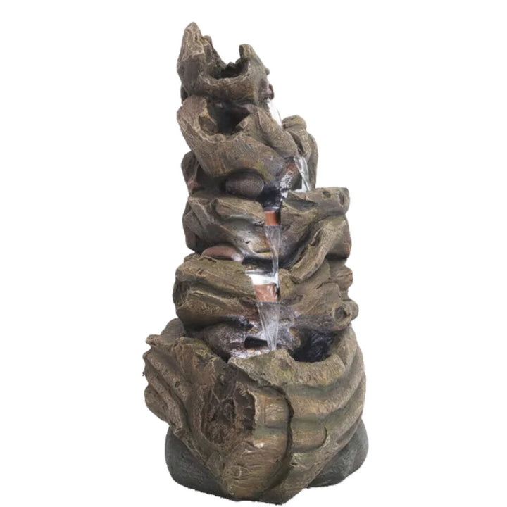 Willow &amp; Silk Water Feature Fountain Colossal Driftwood 72x56x120cm