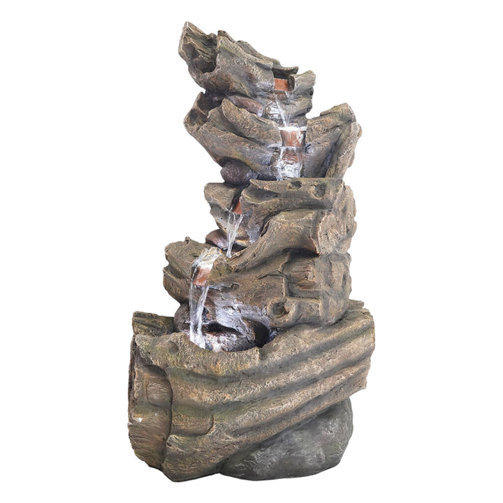 Willow &amp; Silk Water Feature Fountain Colossal Driftwood 72x56x120cm