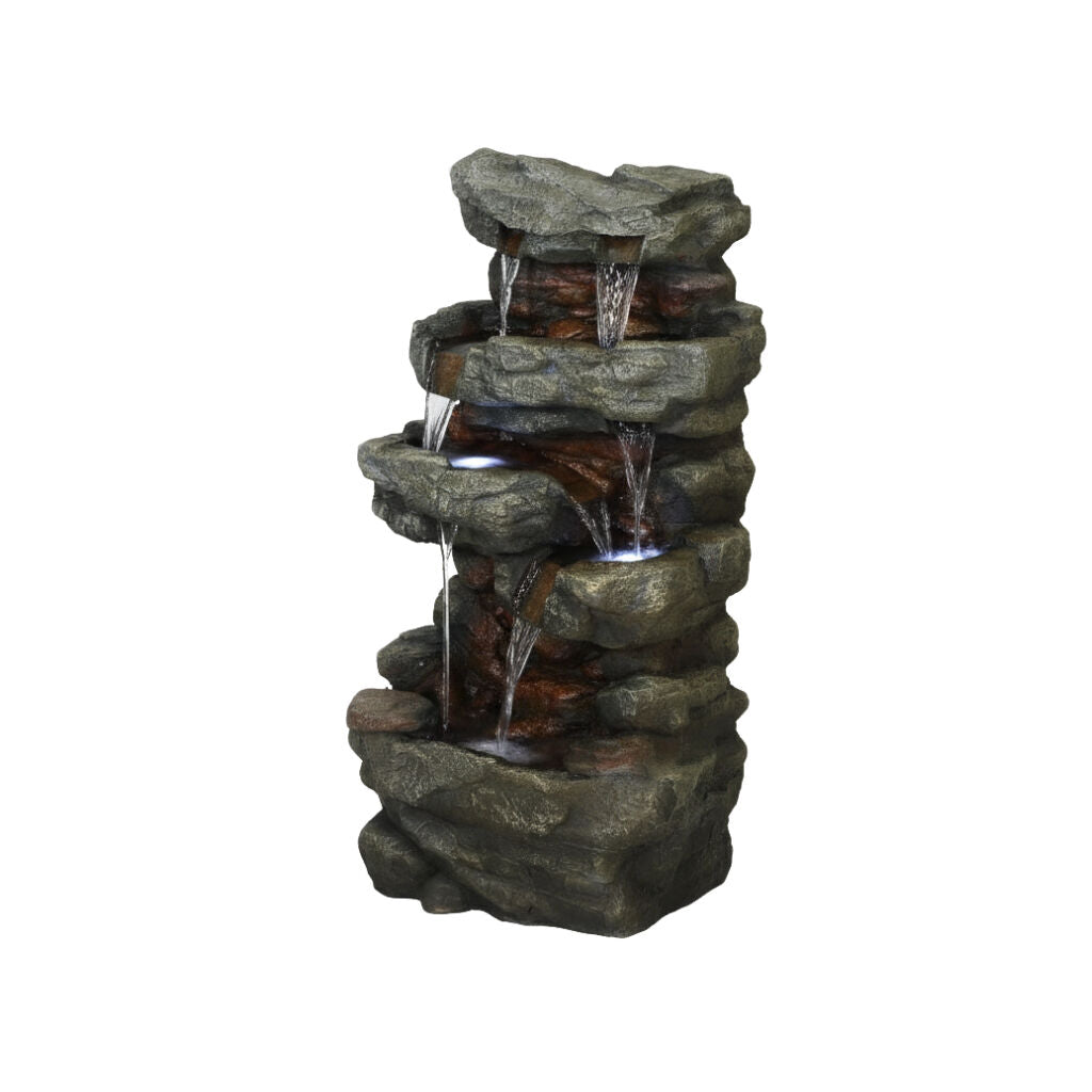 Willow &amp; Silk Water Feature Fountain Rockflow Harmony 54x43x100cm