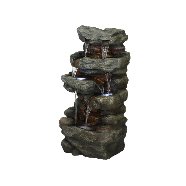 Willow &amp; Silk Water Feature Fountain Rockflow Harmony 54x43x100cm
