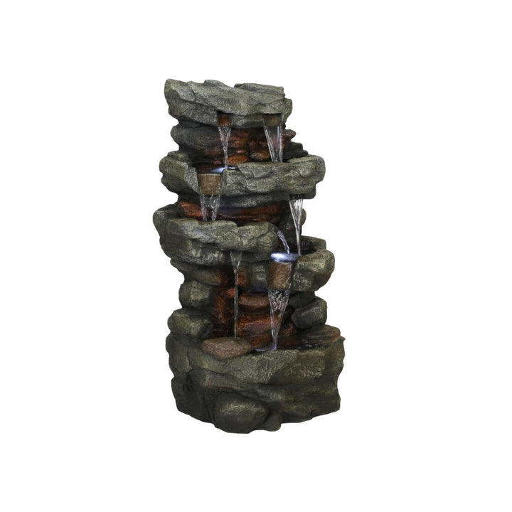 Willow &amp; Silk Water Feature Fountain Rockflow Harmony 54x43x100cm