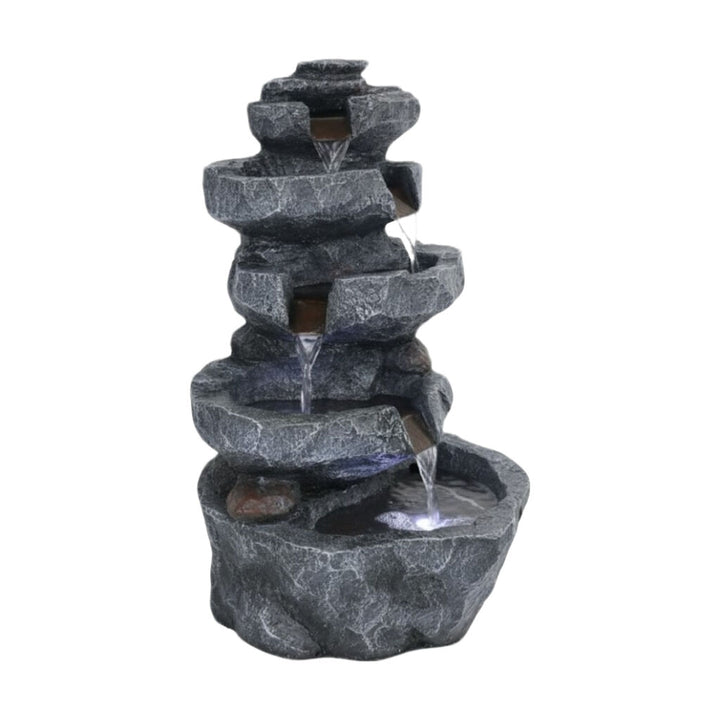 Willow &amp; Silk Water Feature Fountain Stony Oasis 38x30x56cm