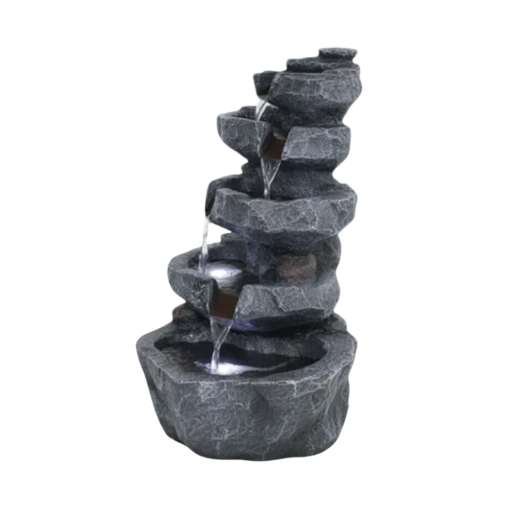 Willow &amp; Silk Water Feature Fountain Stony Oasis 38x30x56cm