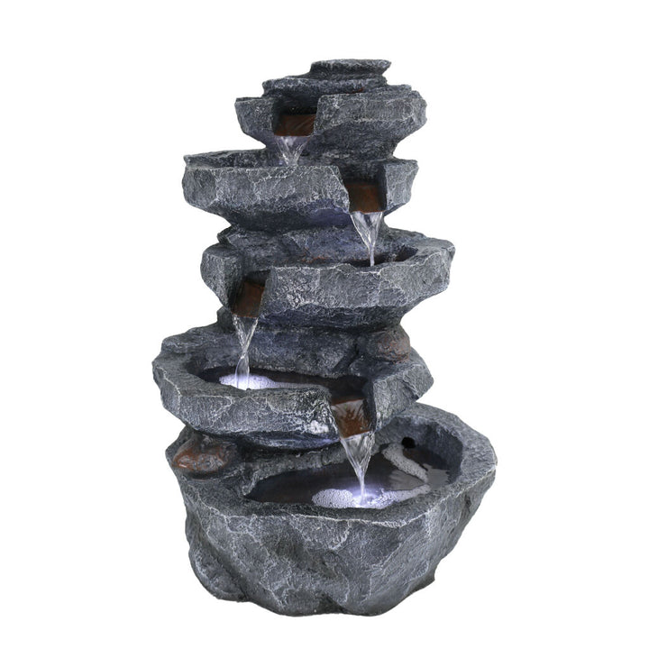 Willow &amp; Silk Water Feature Fountain Stony Oasis 38x30x56cm