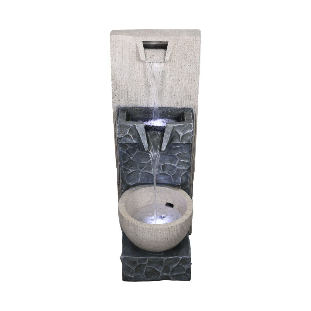 Willow &amp; Silk Water Feature Fountain Bowlistic 36x45x100cm