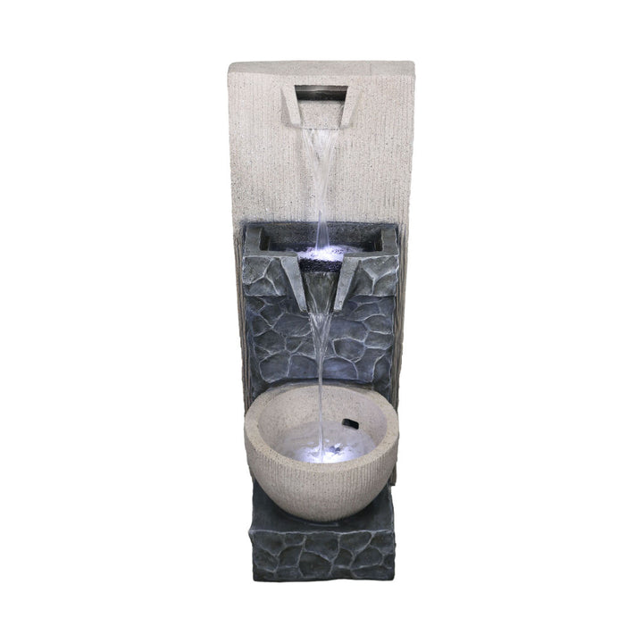 Willow &amp; Silk Water Feature Fountain Bowlistic 36x45x100cm