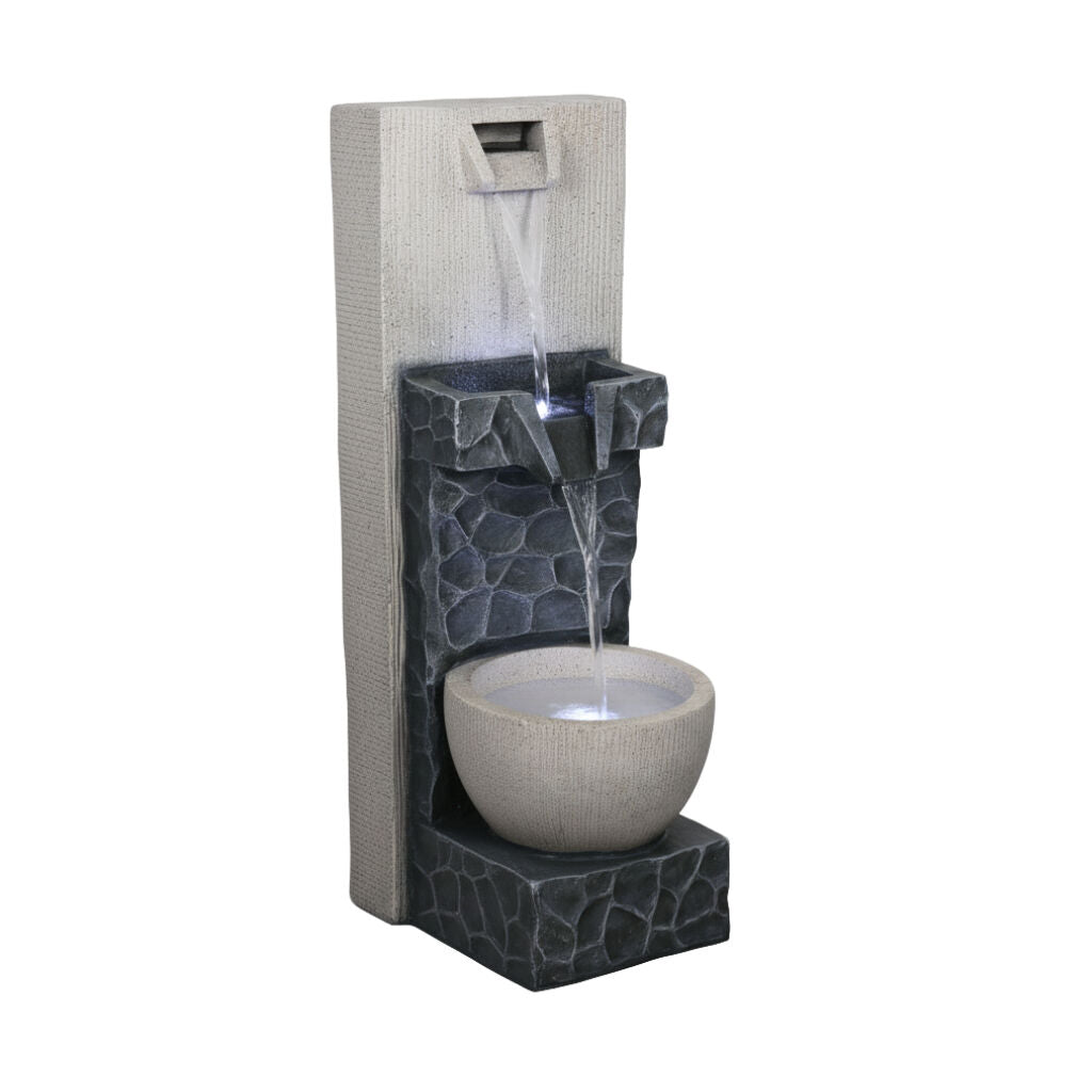 Willow &amp; Silk Water Feature Fountain Bowlistic 36x45x100cm