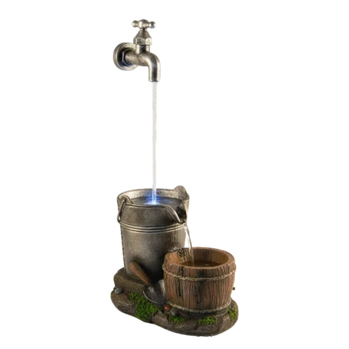 Willow &amp; Silk Water Feature Fountain Illusion Tap 26x14x45cm