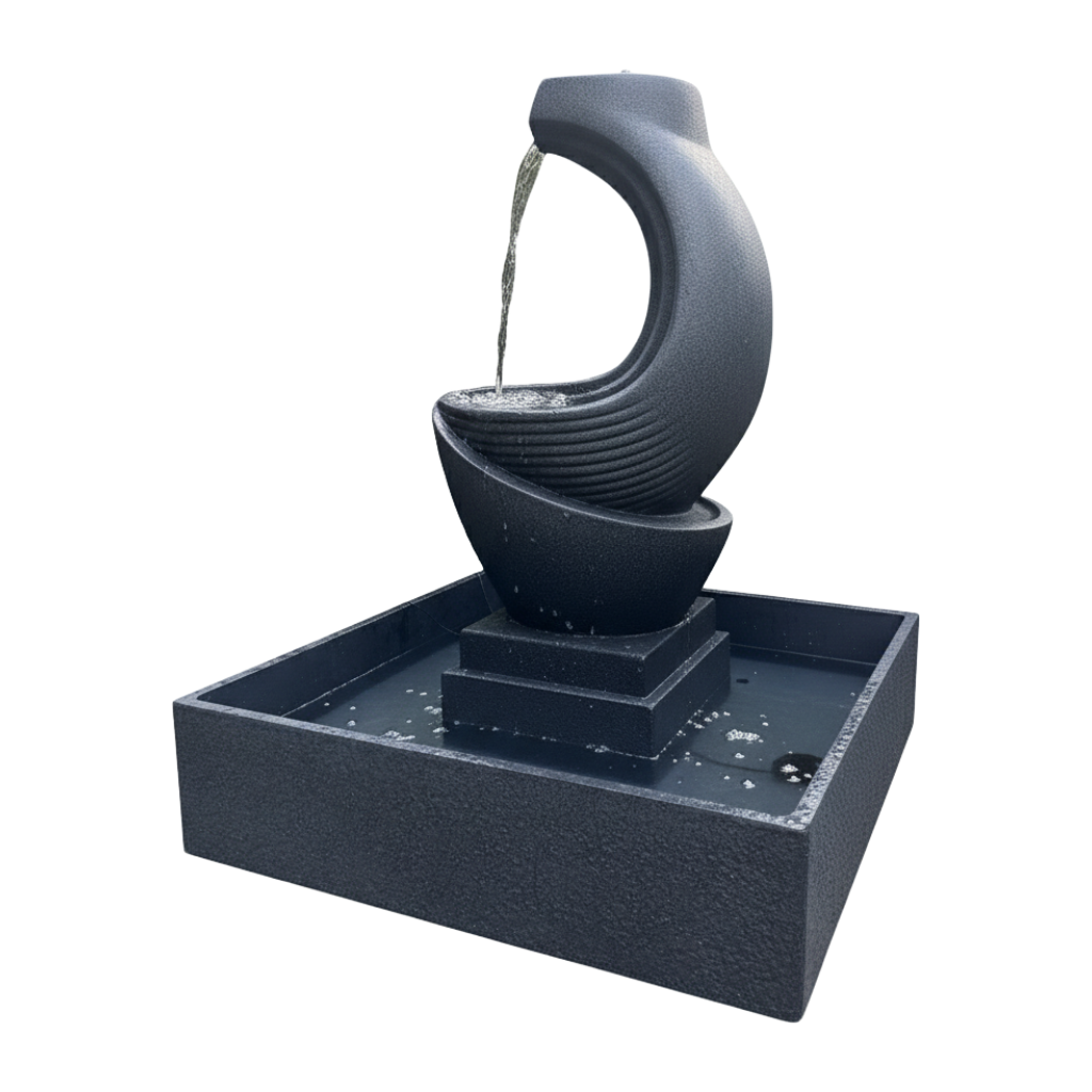 Willow &amp; Silk Water Feature Fountain Artistry 105x105x125cm