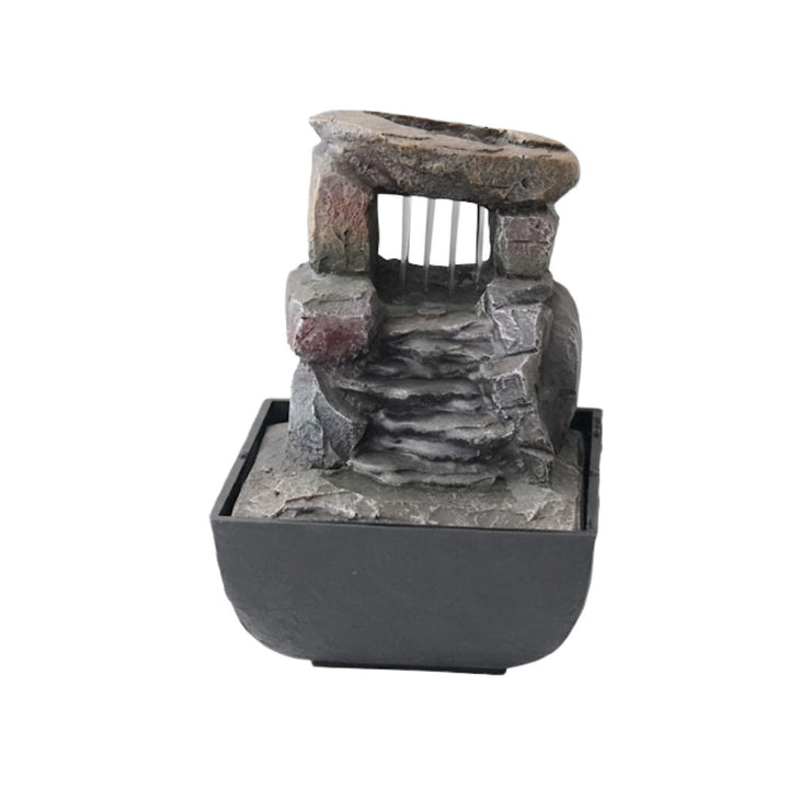 Willow &amp; Silk Water Feature Fountain Raining Stone 14x14x22cm