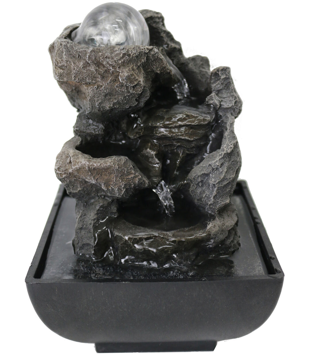 Willow &amp; Silk Water Feature Fountain Stony Trickle 13x13x19cm