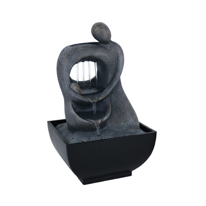 Willow &amp; Silk Water Feature Fountain Raining Kindness 14x14x20cm