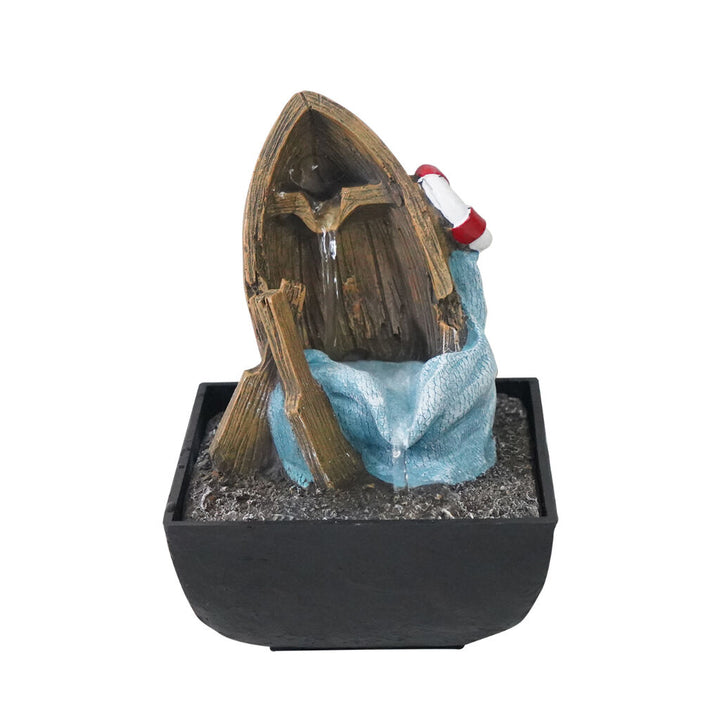 Willow &amp; Silk Water Feature Fountain Marina Life 14x14x22cm