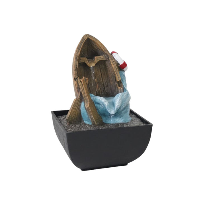 Willow &amp; Silk Water Feature Fountain Marina Life 14x14x22cm