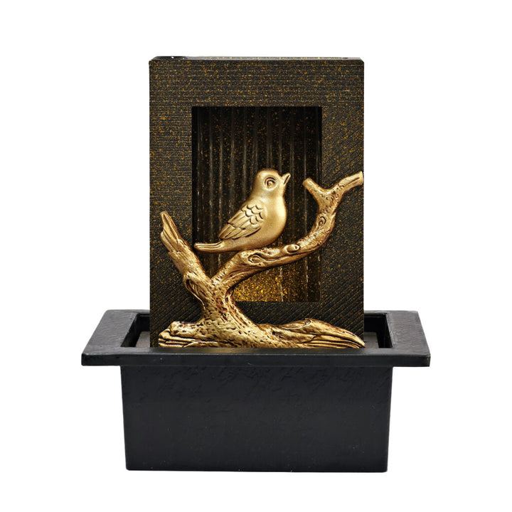 Willow &amp; Silk Water Feature Fountain Bird Rain 21x18x25cm