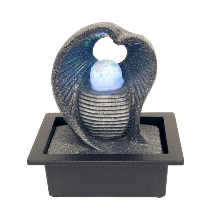 Willow &amp; Silk Water Feature Fountain Water Love Heart 23x18x26cm