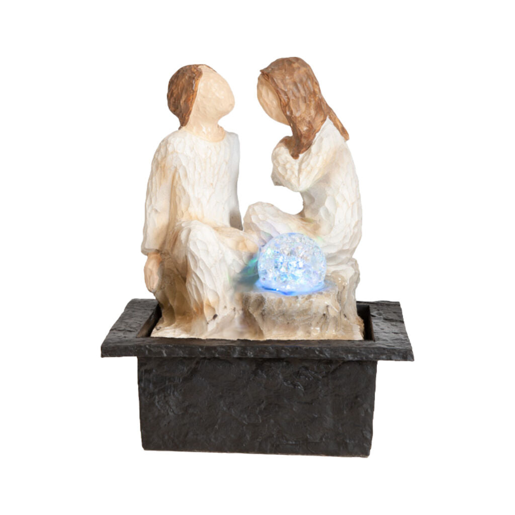 Willow &amp; Silk Water Feature Fountain Bff 21x19x27cm