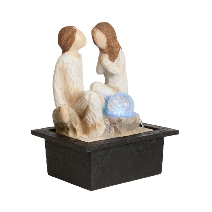 Willow &amp; Silk Water Feature Fountain Bff 21x19x27cm