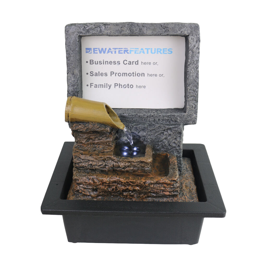 Willow &amp; Silk Water Feature Fountain Water Frame 23x18x27cm