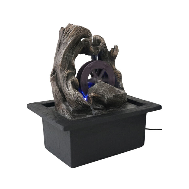 Willow &amp; Silk Water Feature Fountain Water Mill 23x20x28cm