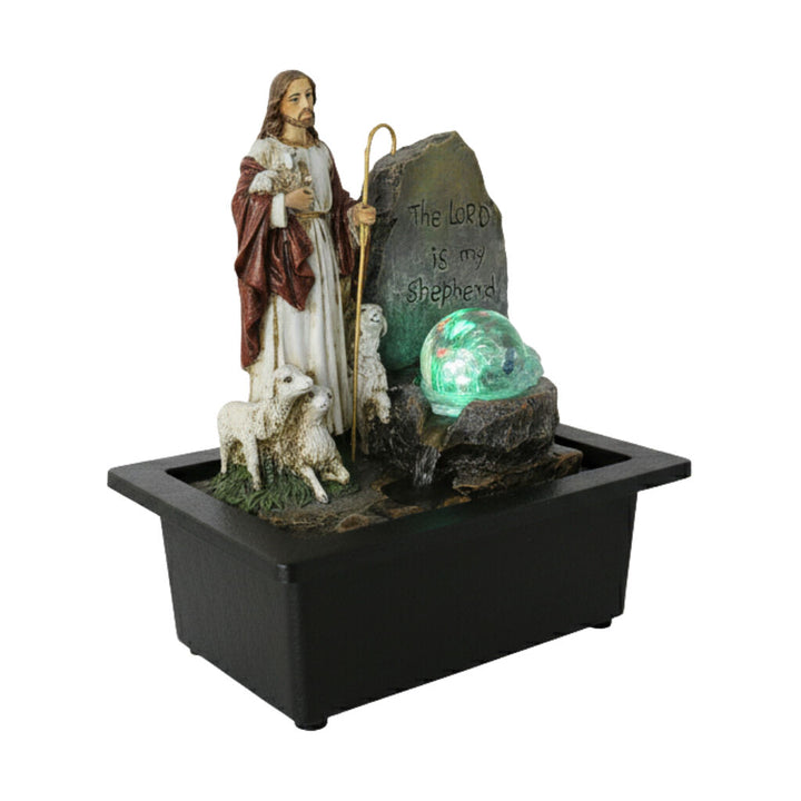 Willow &amp; Silk Water Feature Fountain Psalm 23 23x18x26cm